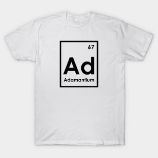 Adamantium - A Marvel Element T-Shirt